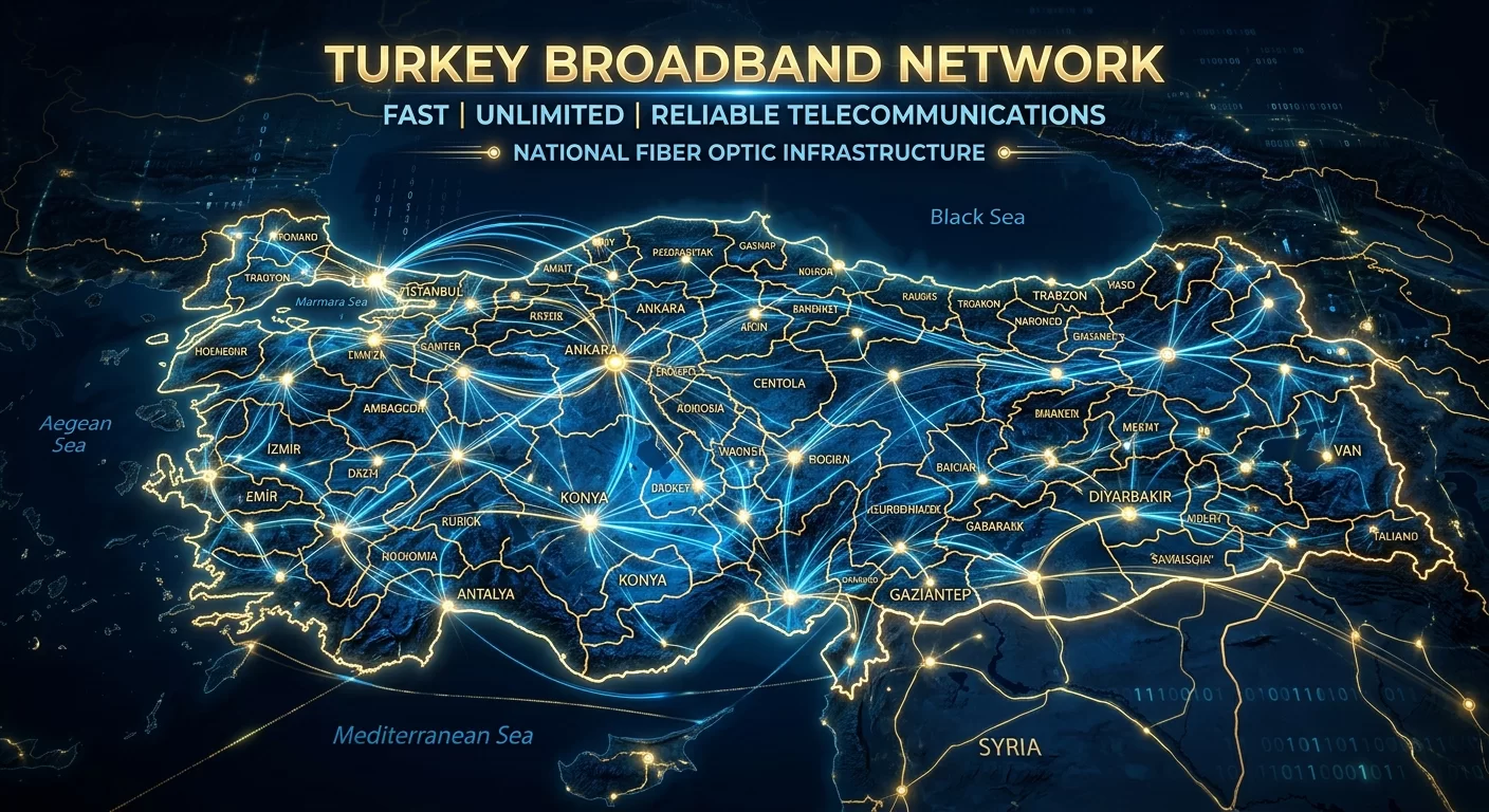 Türkiye'nin Tüm İl ve İlçelerinde Taahütsüz Fiber İnternet Paketleri